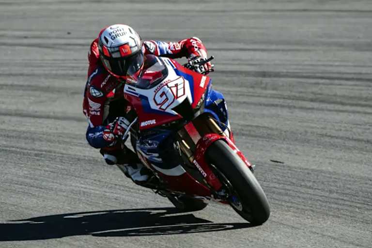 Xavi Vierge testete in Jerez nur einen Tag lang