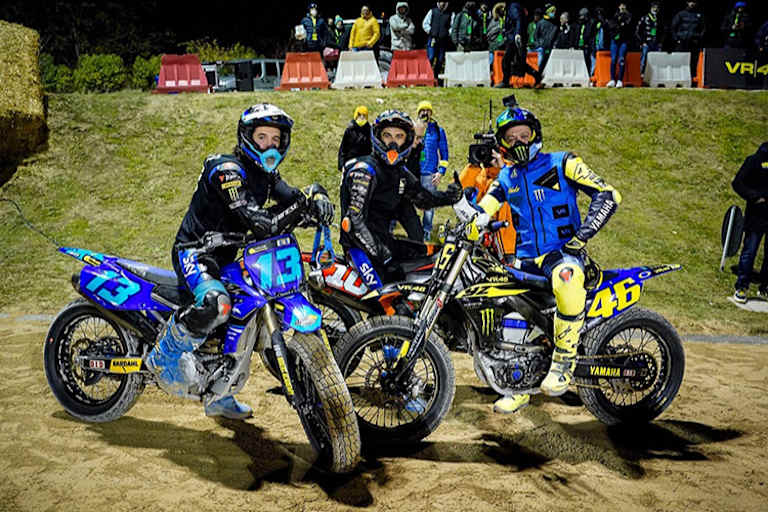 Starkes Trio: Vietti (13), Marini (10) und Rossi