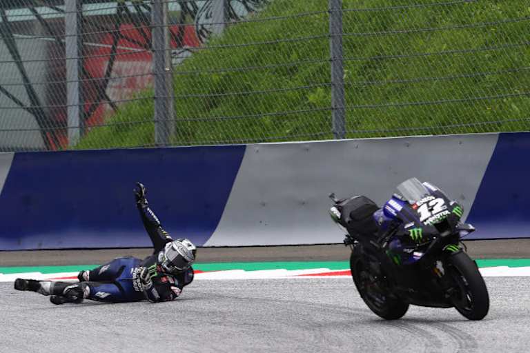 Maverick Viñales musste das schmerzlich erfahren