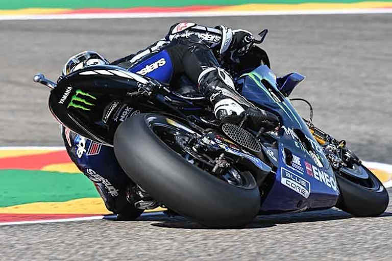 Maverick Viñales auf Platz 1
