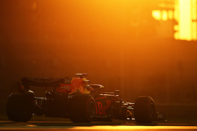 Der Formel-2-Pilot drehte im Weltmeister-Auto 96 Runden