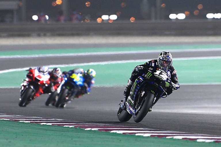 Maverick Viñales schüttelte die Gegner mühelos ab