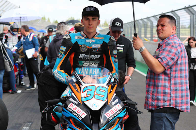 Bester SBK-Rookie auf dem Lausitzring: Sandro Wagner