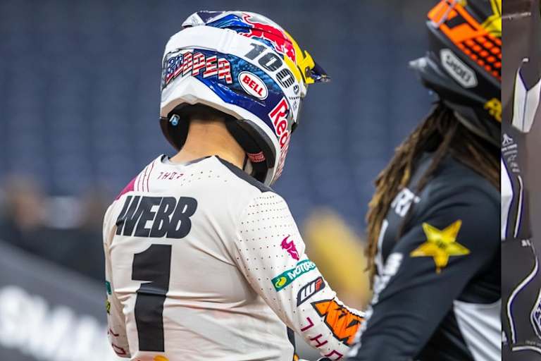 Cooper Webb hatte in Detroit einen schwarzen Tag
