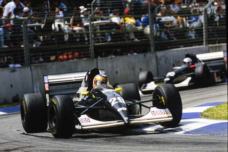 Wendlinger 1993 mit Sauber in Australien