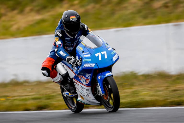 Noel Willemsen im Regen