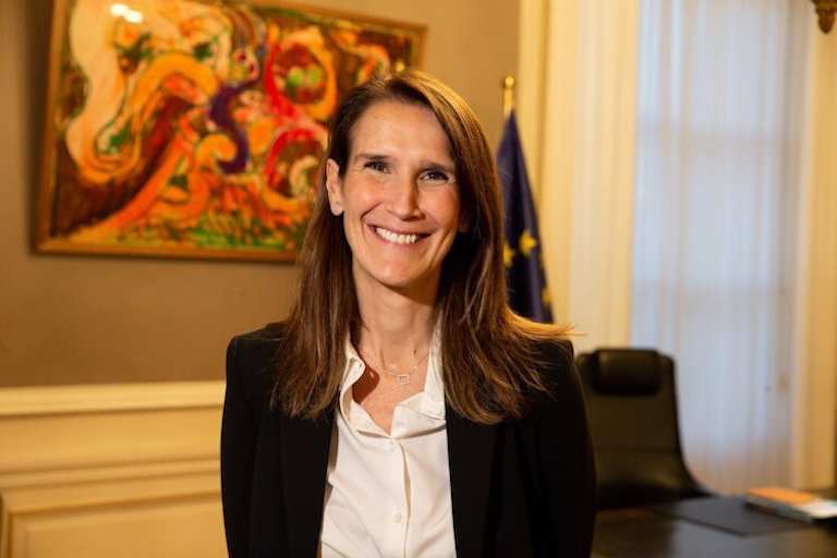 Die belgische Premierministerin Sophie Wilmès 