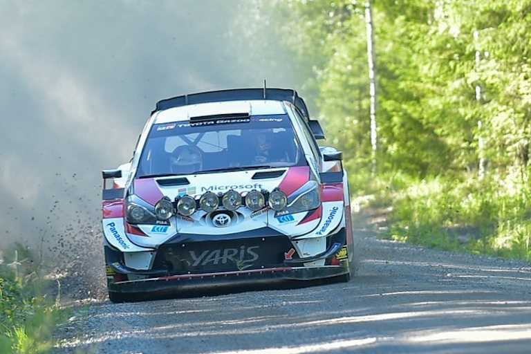 Kalle Rovanperä beim Test