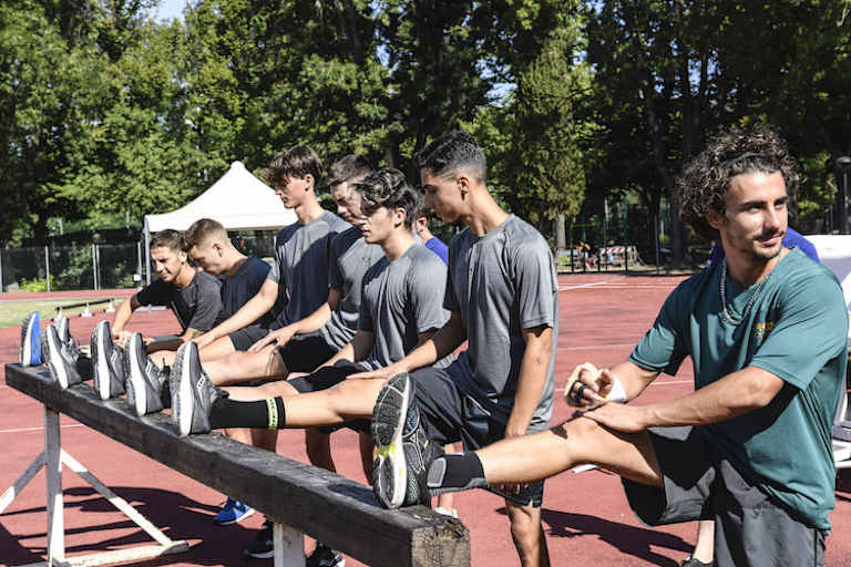 Auch Fitness-Einheiten stehen auf dem Programm