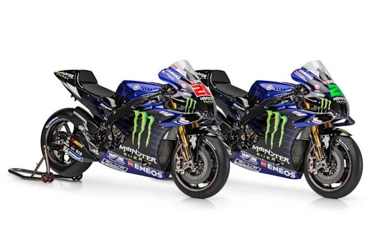 Die M1 von Quartararo und Morbidelli