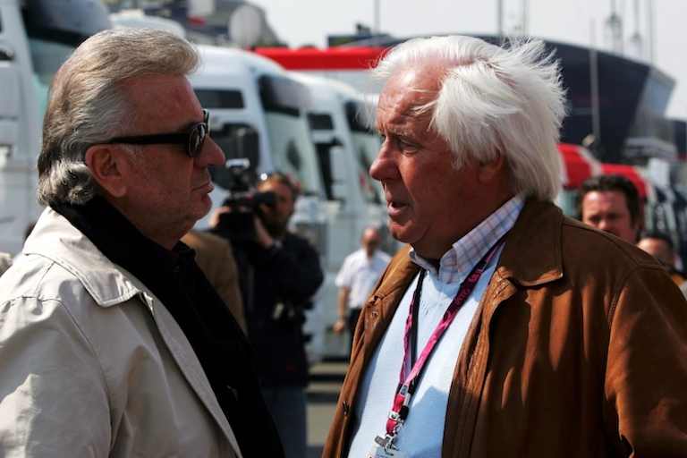 Erich Zakowski 2006 mit Willi Weber (li.)