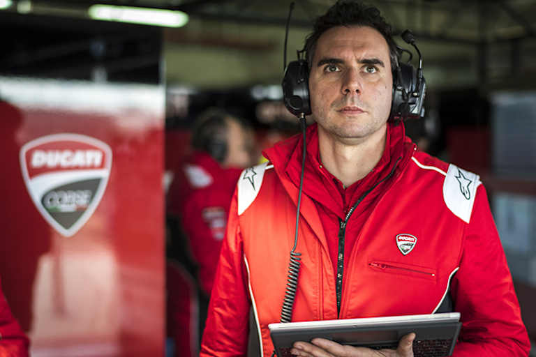 Ducati-Manager Marco Zambenedetti