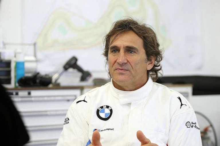 Alex Zanardi beim Dream Race im November in Fuji