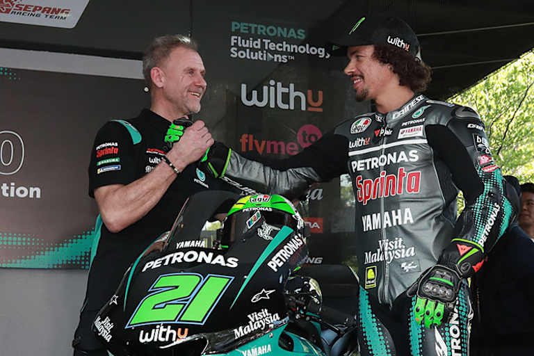 Wilco Zeelenberg und Franco Morbidelli