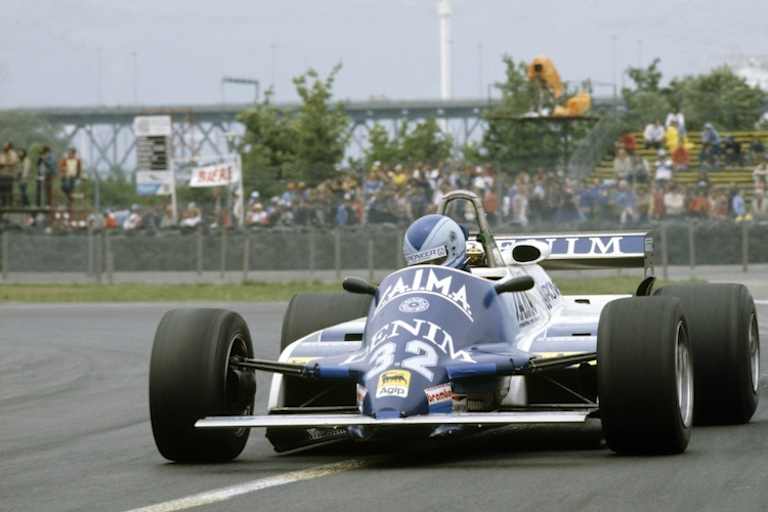 Paletti im Training zum Kanada-GP mit seinem Osella