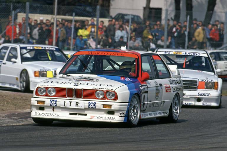 Jockel Winkelhock im Dreier-BMW