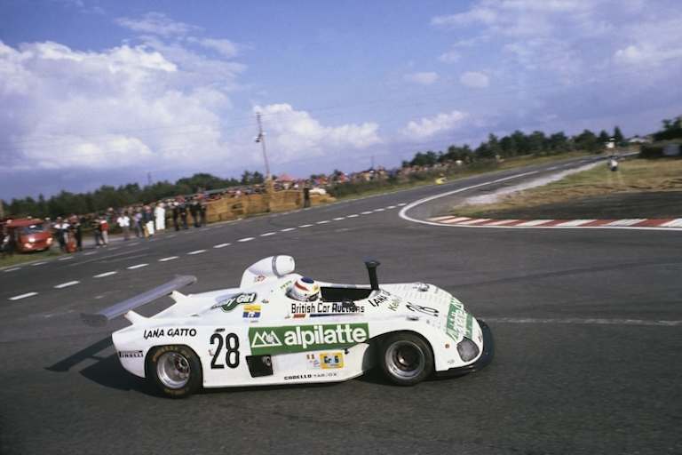 1980 in Le Mans: Lella Lombardi im Osella-Sportwagen