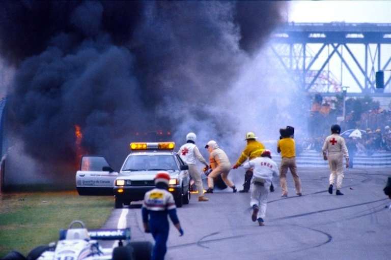 1982 in Montreal: Riccardo Paletti stirbt im Osella-Rennwagen