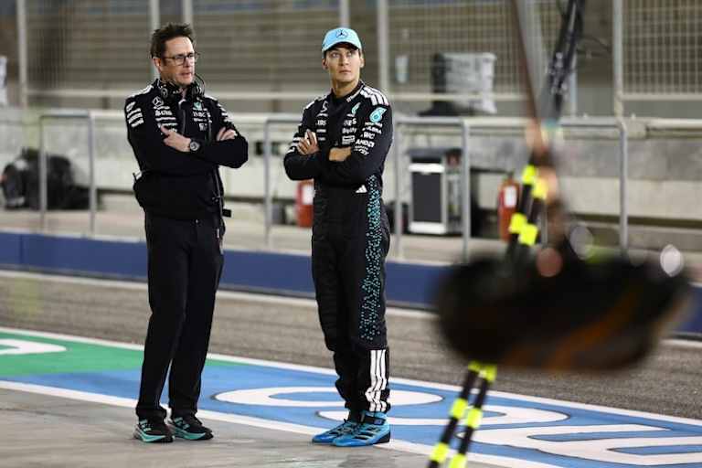 Andrew Shovlin und George Russell