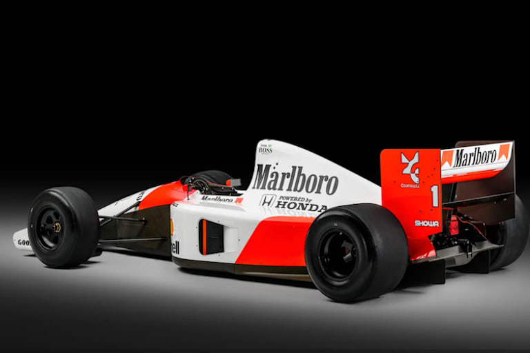 Welcher Senna- und McLaren-Fan sichert sich dieses Fahrzeug?