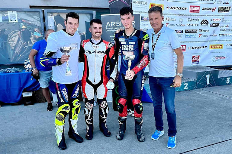 ÖM600 Open: Thomas Gradinger, Marcel Matheis, Benjamin Baumgartner, Andy Meklau (vlnr.)
