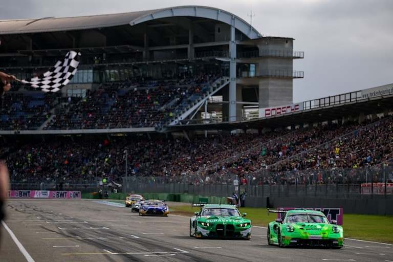 Hauchdünn sah er vor Marco Wittmann die Zielflagge