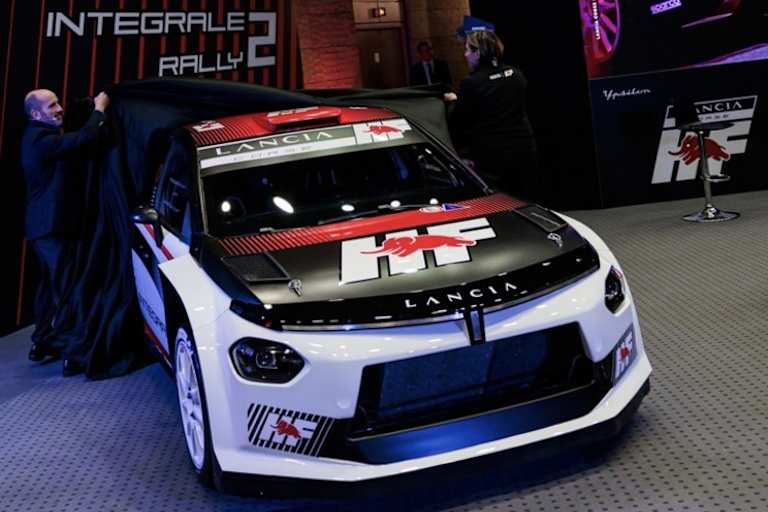 Offizielle Präsentation im französischen Satory bei Versailles: Der Ypsilon Rally2 HF Integrale