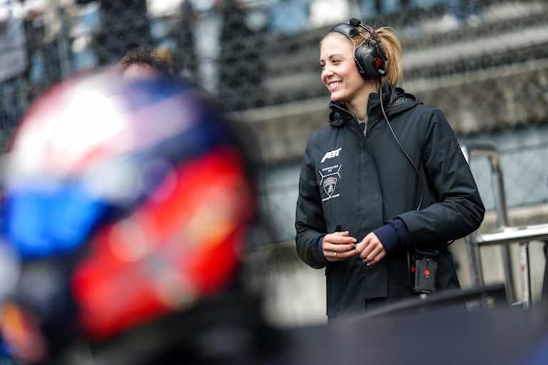 Auch Teammanagerin Angelie Krampitz verlässt den Rennstall