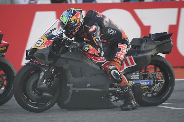 Brad Binder testete viele Aerodynamik-Teile