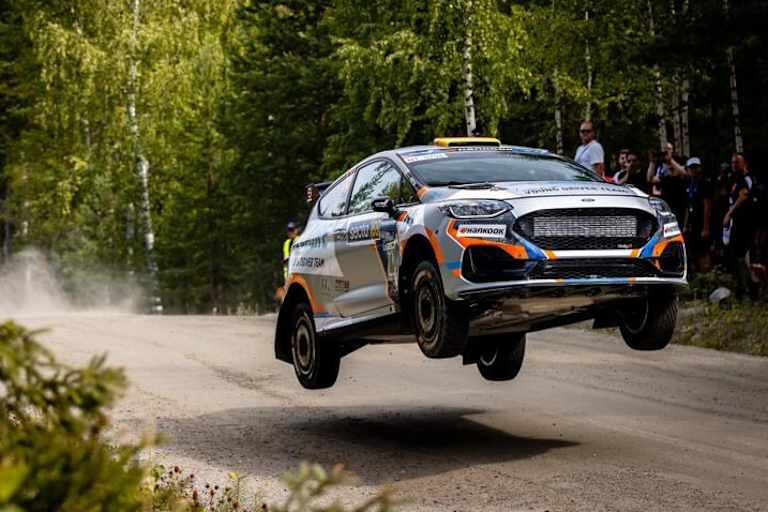 In 2025 schon viele große Herausforderungen gemeistert: Claire Schönborn und Beifahrer Michael Wenzel im M Sport-Ford Fiesta