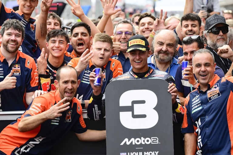 Daniel Munoz mit dem KTM-Ajo-Team