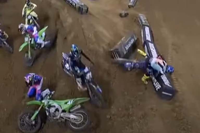 Levi Kitchen holte Haiden Deegan im zweiten Lauf vom Bike