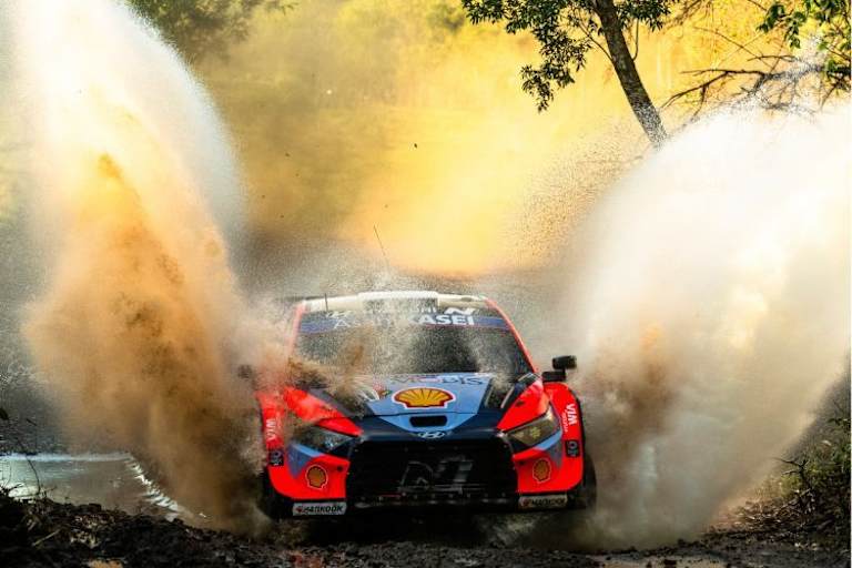Der Este Ott Tänak ist aktuell der bestplatzierte Hyundai-Pilot in der Rallye-WM