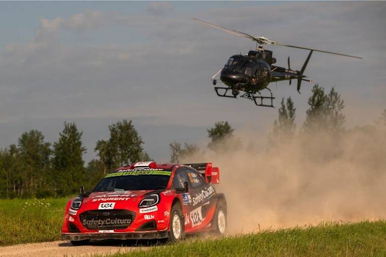 Schon bei den europäischen WM-Rallyes in Schweden, Estland und Finnland gab Martins Sesks exzellente Visitenkarten aböischen
