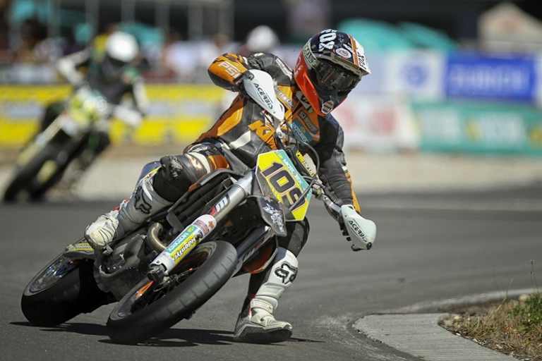 Weiss, wovon er spricht: Philippe Dupasquier fuhr früher höchst erfolgreich Motocross, Supercross und Supermoto