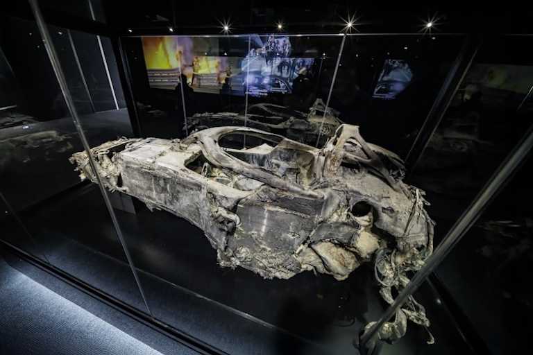 Romain Grosjeans Haas, mit dem er 2020 in Bahrain schwer verunfallte