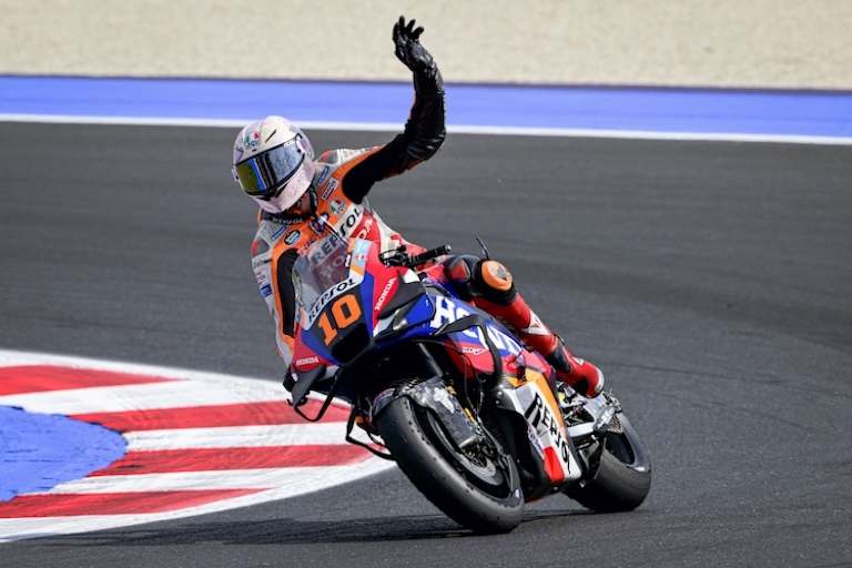 Trendumkehr für Honda und Luca Marini