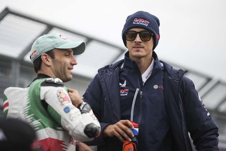 Musterschüler und vorläufiger Crash-König: Zarco und Marini (re.) – beide fahren Honda