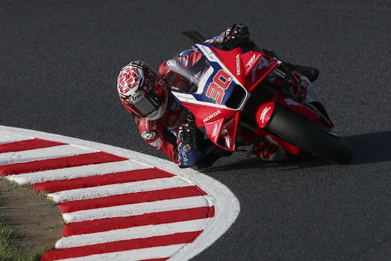 Honda setzt in Motegi mit Wildcard-Pilot Nakagami einen fünfte RC213V ein