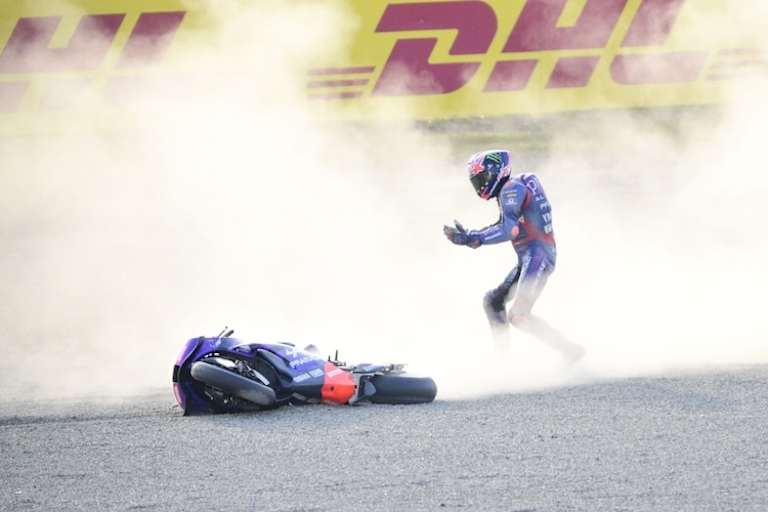 Jack Miller: Der Australier flog dieses Jahr bereits 22-mal von der Yamaha