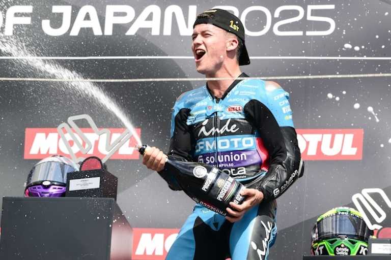 Moto2-Ass Dani Holgado hat besten Chancen auf den Titel «Rookie des Jahres»