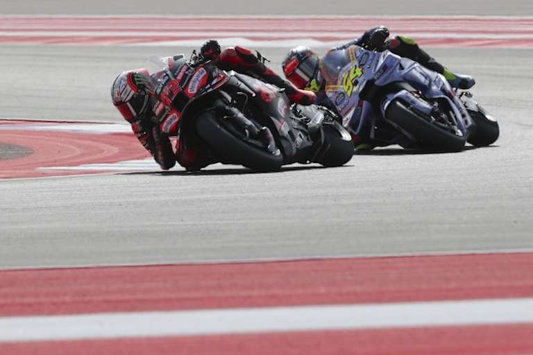 Im Sprint feierte Marco Bezzecchi den Sieg