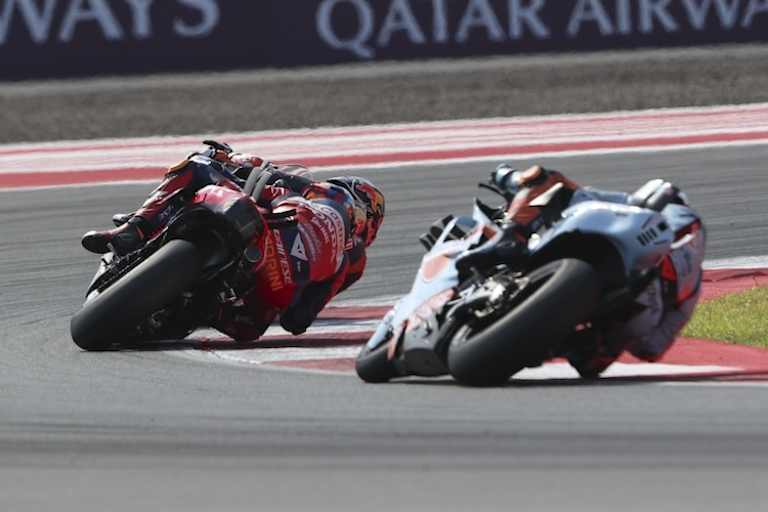 Im Duell mit Raul Fernandez verlor Marini den Anschluss