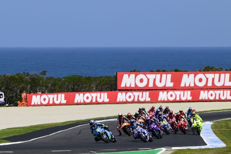 Beim Start übernahm Fernandez die Führung