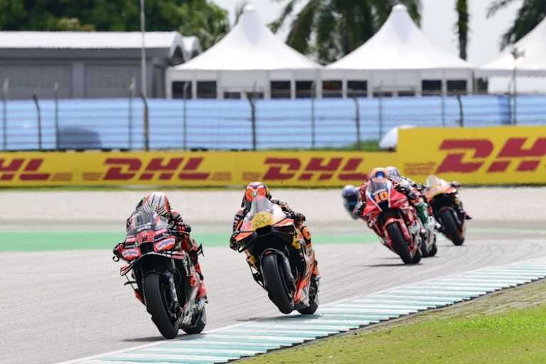 Marco Bezzecchi musste in Sepang wieder hart im Mittelfeld kämpfen