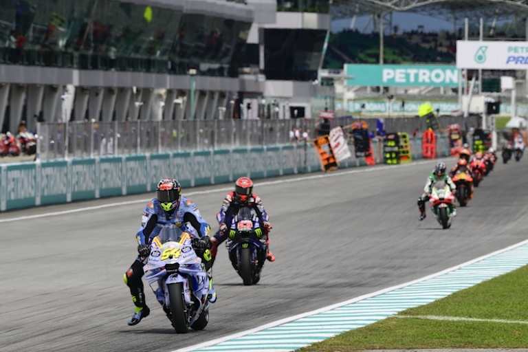 Fermin Aldeguer war mit zu wenig Luftdruck im Sprint unterwegs