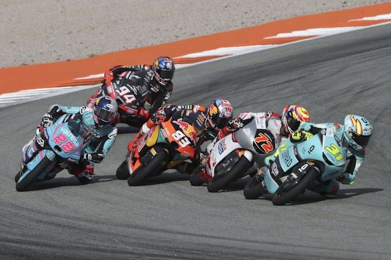 Maximo Quiles verlor in der Zielkurve gleich zwei Positionen