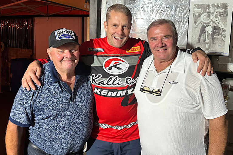 Heinz und Wolfgang Hoppe feierten mit