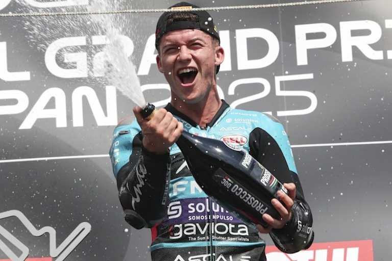 Daniel Holgado holte in den letzten drei Rennen zwei Siege