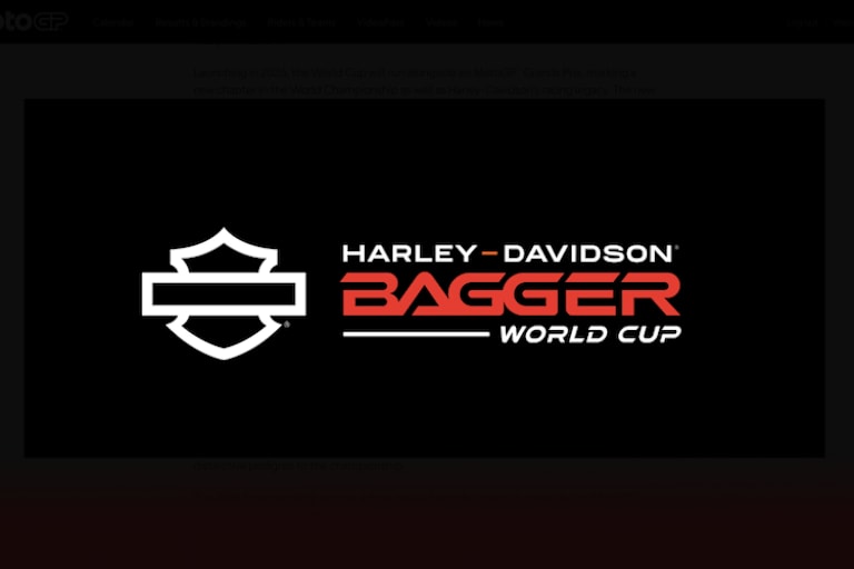 Das Logo des Harley-Davidson Bagger World Cup